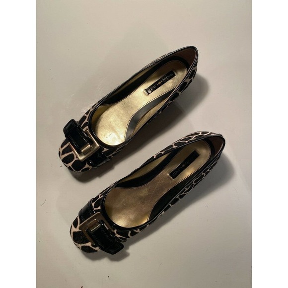 Bandolino Shoes - 𝅺bandolino Leopard Animal Print Ballet Leather Flats Shoes Slip on Size 9M